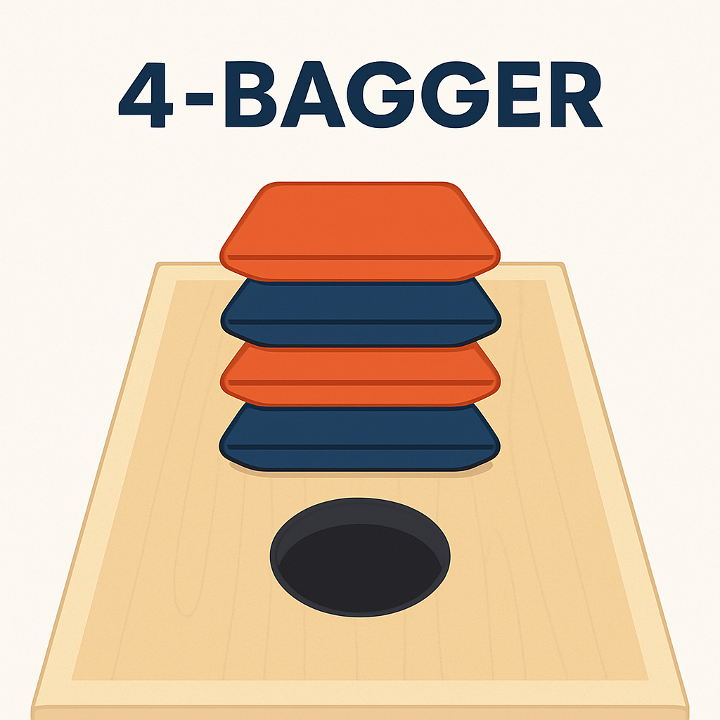 How to Throw a 4-Bagger in Cornhole